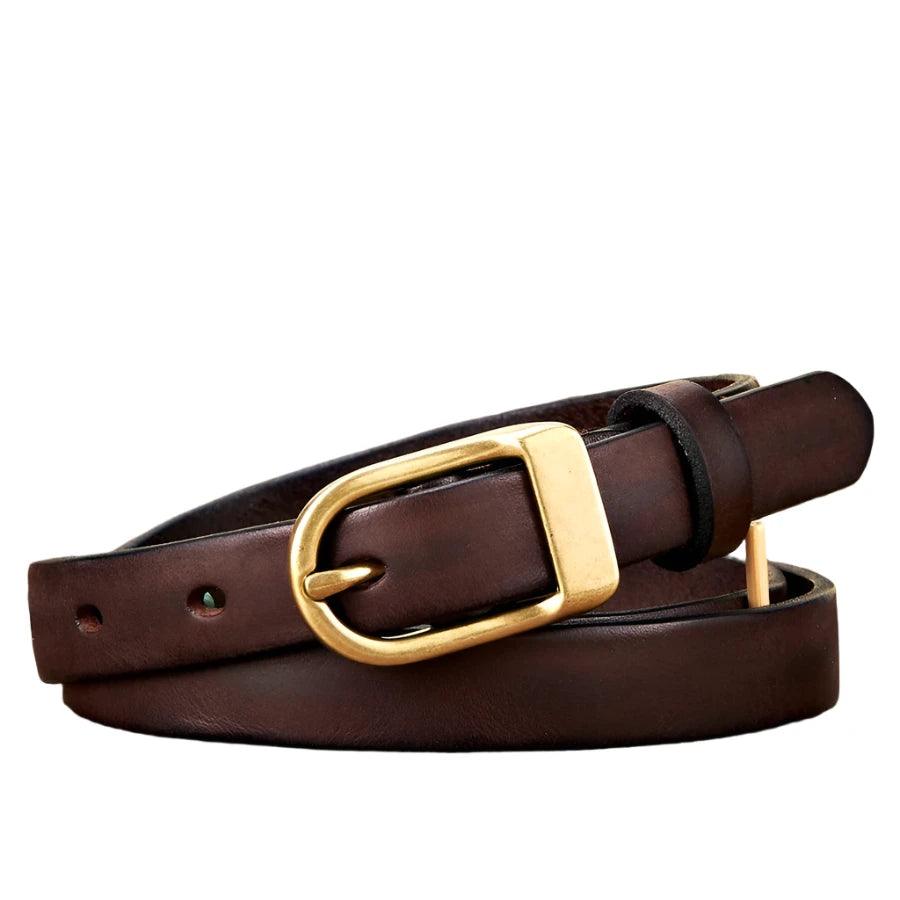 Ceinture pour Femme en Cuir Fine