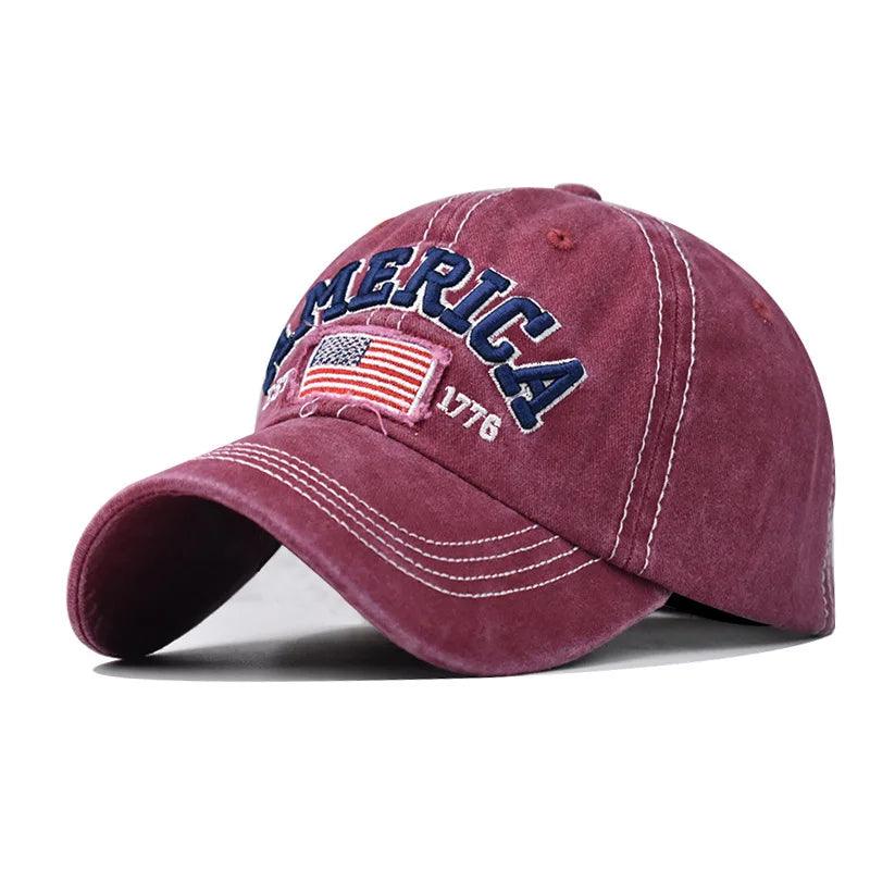 Casquette America Rouge