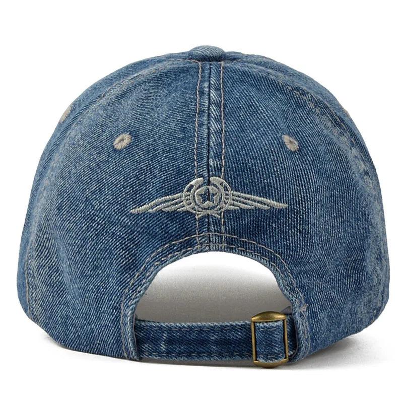 Casquette Capricorn Bleu Dos