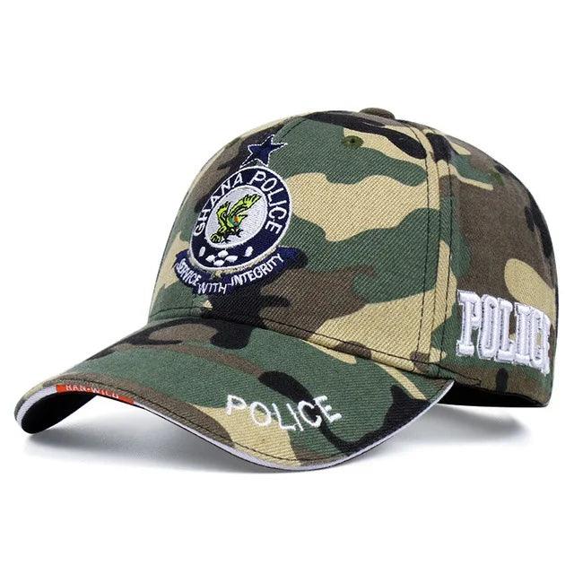 Casquette Ghana Police camouflage