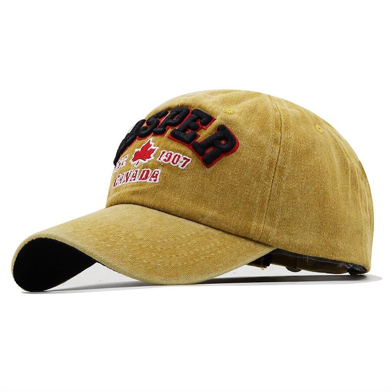 Casquette jasper jaune