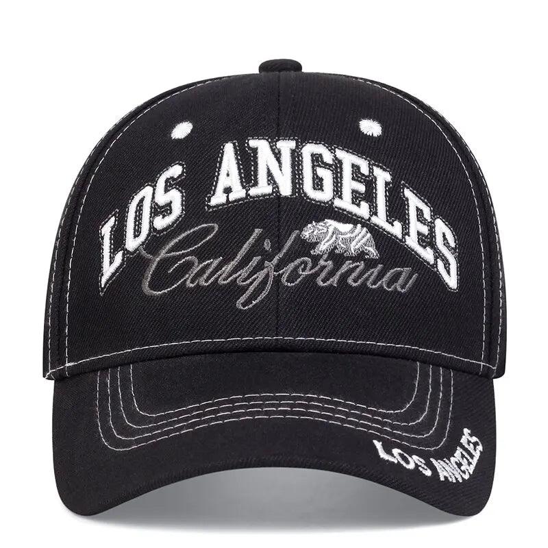 Casquette Los Angeles noire face