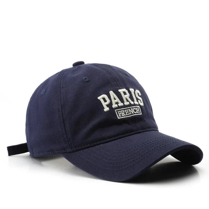 Casquette Paris bleu marine