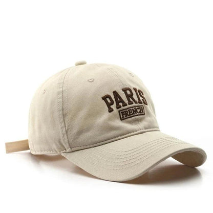 Casquette Paris beige