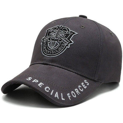 Casquette Special forces gris foncé