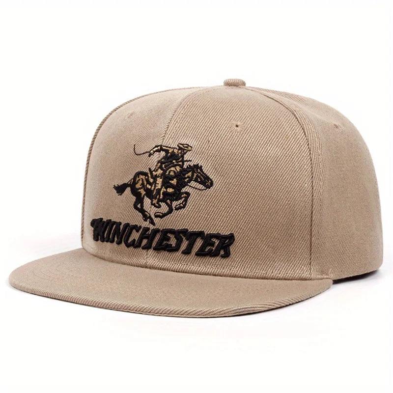 Casquette Winchester khaki plate