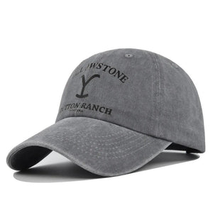 Casquette YellowStone gris 2
