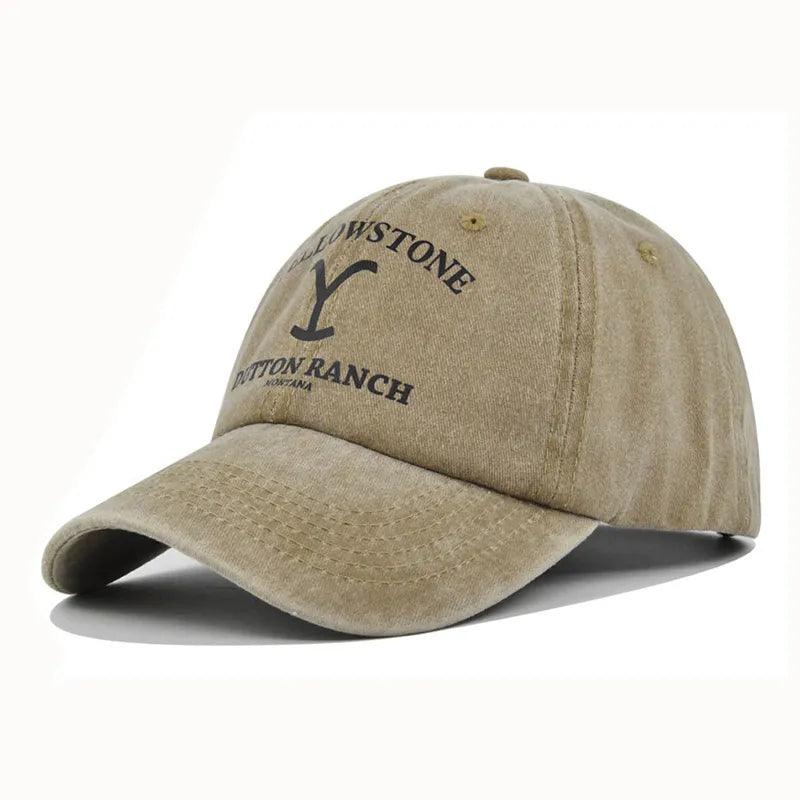 Casquette YellowStone Khaki 2