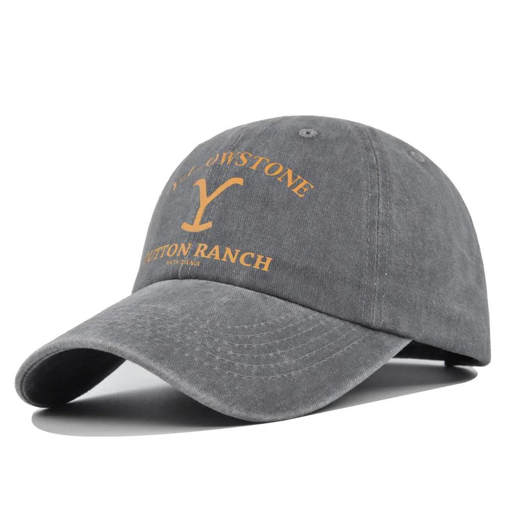 Casquette YellowStone Gris 1