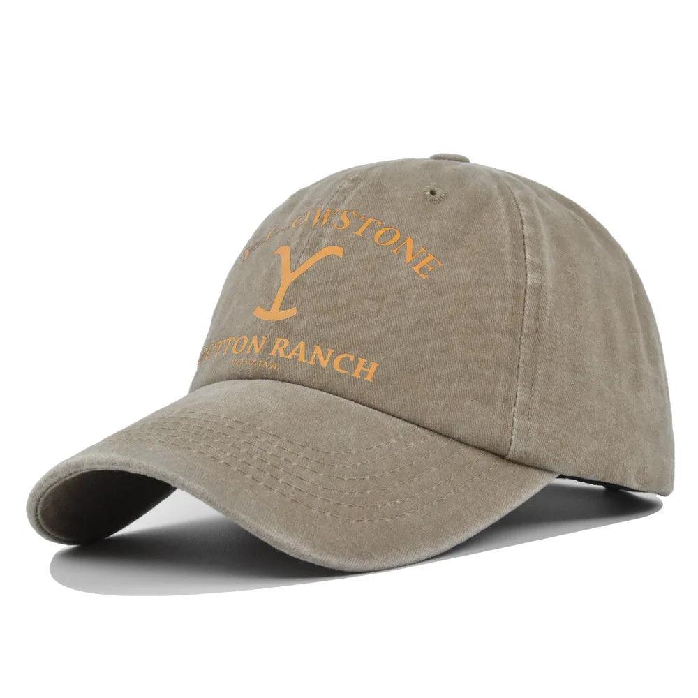 Casquette YellowStone Khaki 1