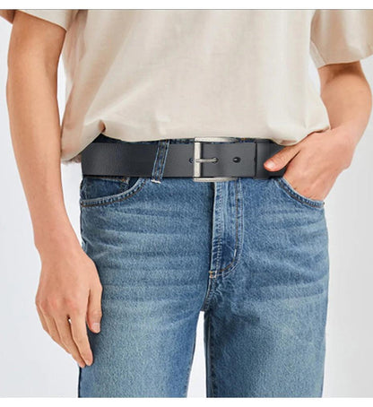 Ceinture Classique en Cuir Véritable pour homme