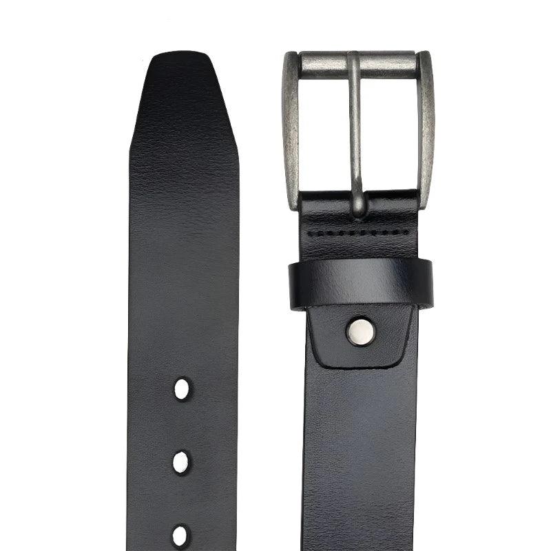 Ceinture Classique en Cuir Véritable pour homme