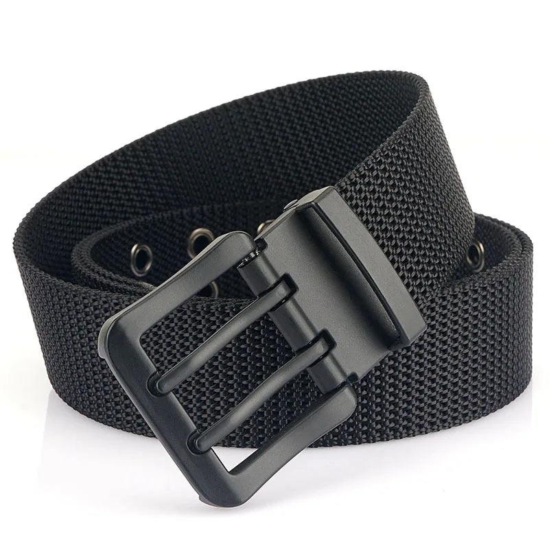 Ceinture en Tissus Homme noir