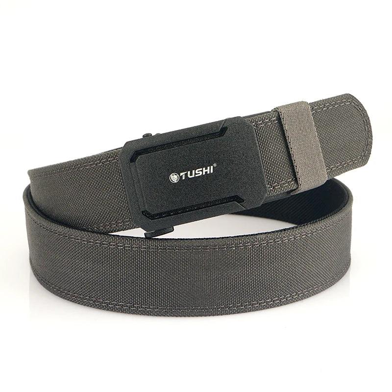 Ceinture militaire grise