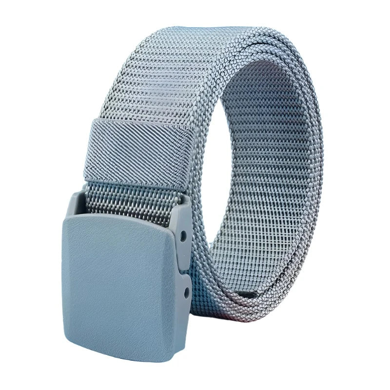 Ceinture Militaire Nylon Mixte - Gris