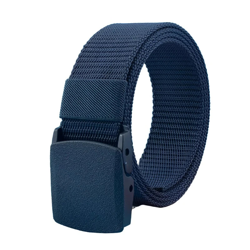 Ceinture Militaire Nylon Mixte - Bleu Marine