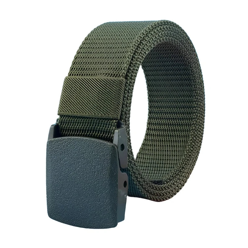 Ceinture Militaire Nylon Mixte - Vert Militaire