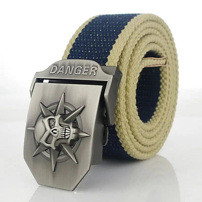 Ceinture Tactique Bleu Beige