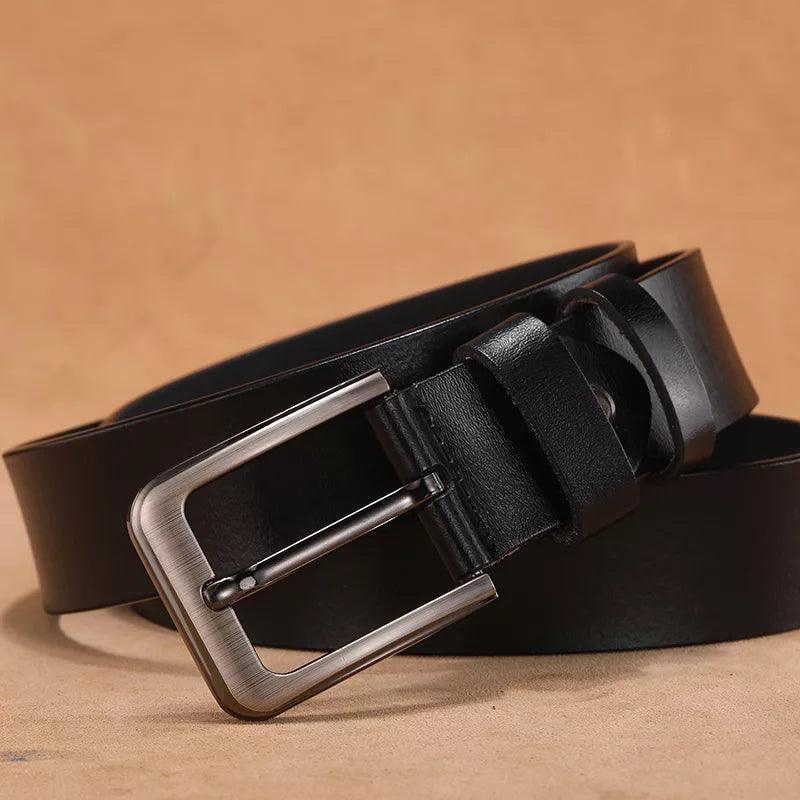 Ceinture Très Grande Taille cuir Noire