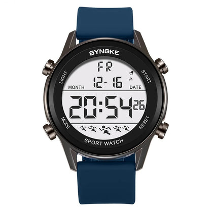 Montre Digitale Sport Homme Grand Écran LED