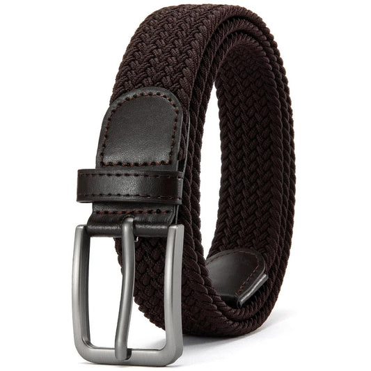 Ceinture élastique tissée pour homme