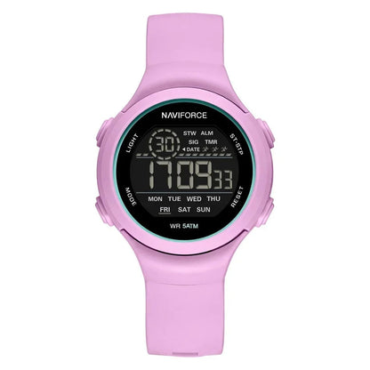 Montre Femme Sport Chic – LCD & Bracelet Silicone