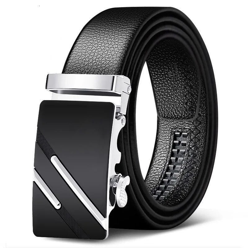 Ceinture Automatique pour Homme Boucle Z Grise