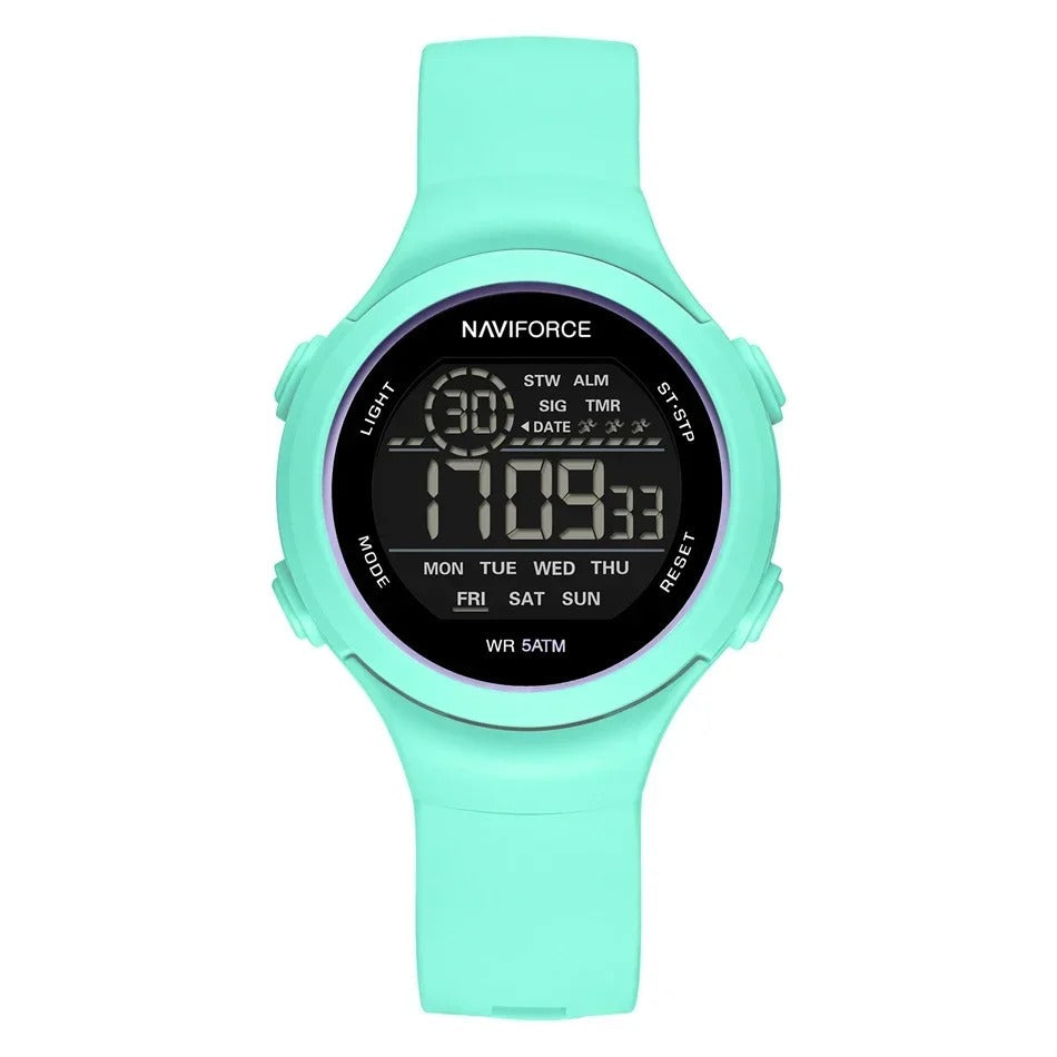 Montre Femme Sport Chic – LCD & Bracelet Silicone