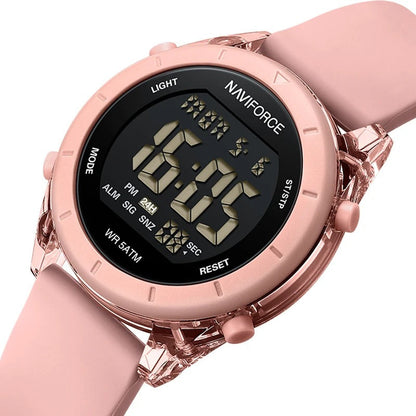 Montre Femme Digitale – Style Sport Chic
