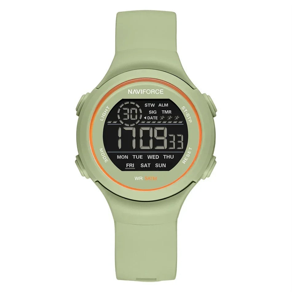Montre Femme Sport Chic – LCD & Bracelet Silicone