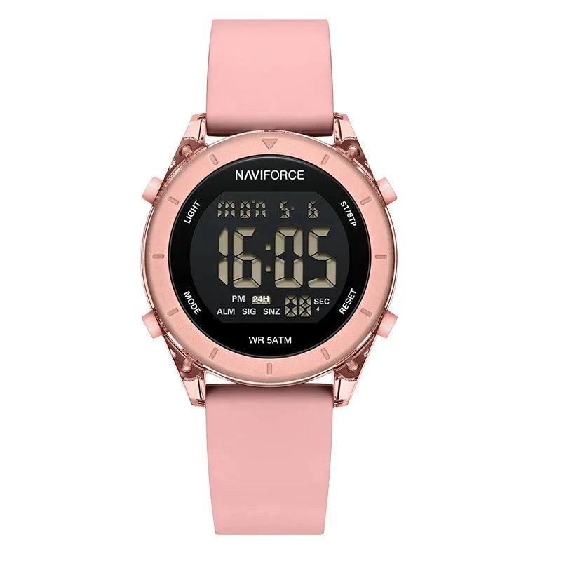 Montre Femme Digitale Rose