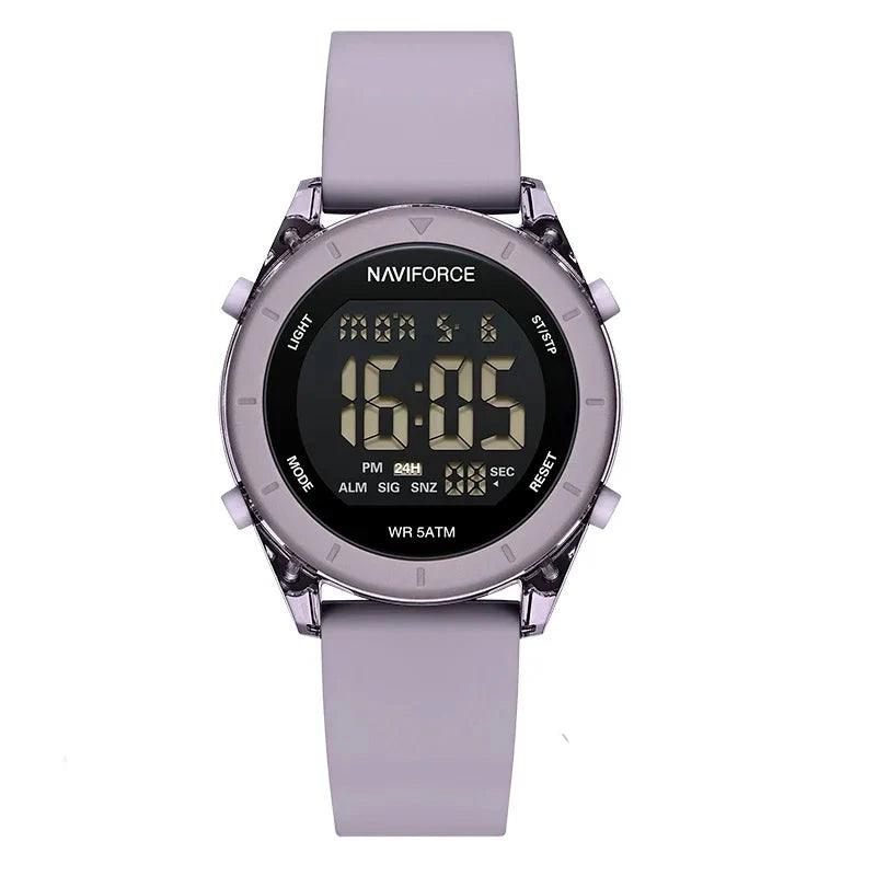 Montre Femme Digitale Mauve