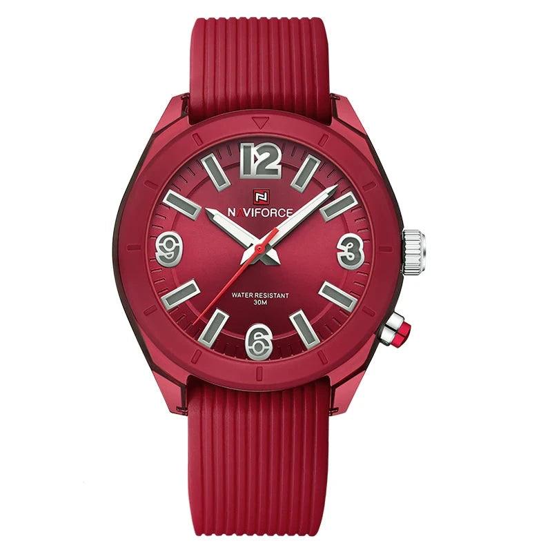 Montre Femme Originale Elégante Rouge