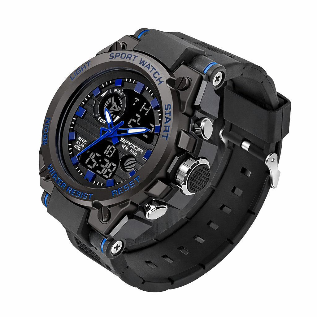 Montre pour Homme double affichage étanche