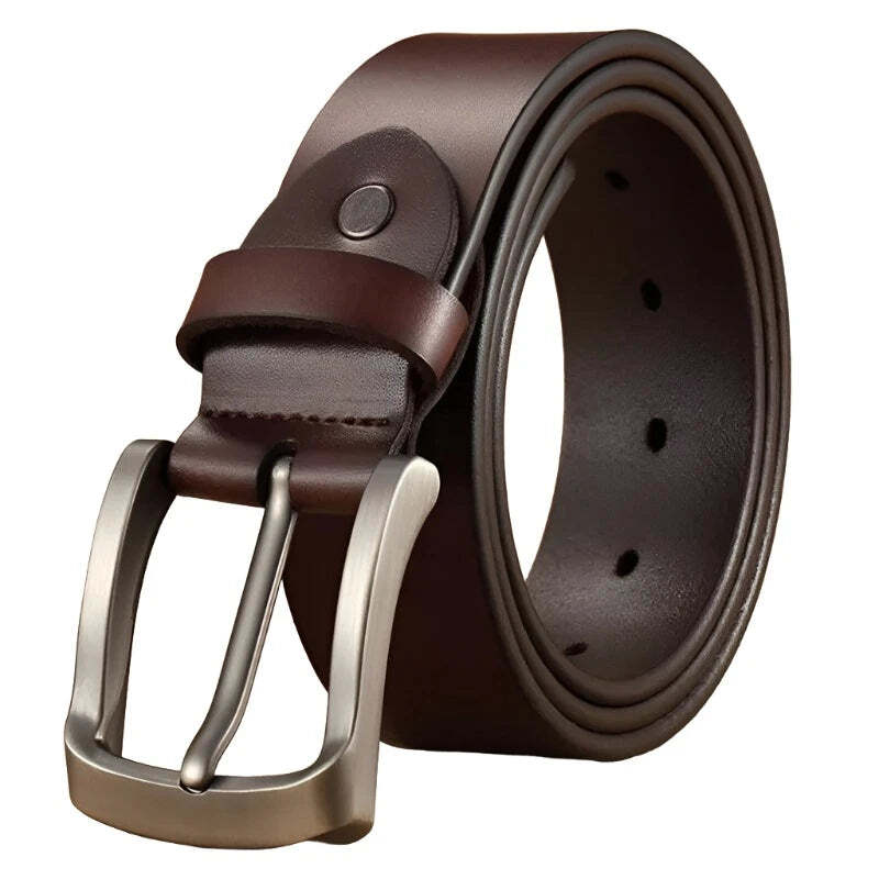 Nouvelle Ceinture Cuir Homme de Haute Qualité