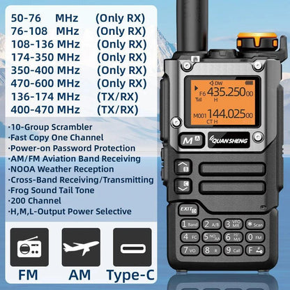 Talkie Walkie Portable Am Fm