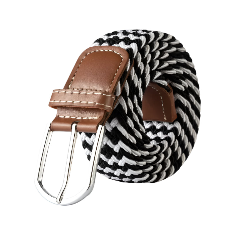 Ceinture élastique tisée pour femme