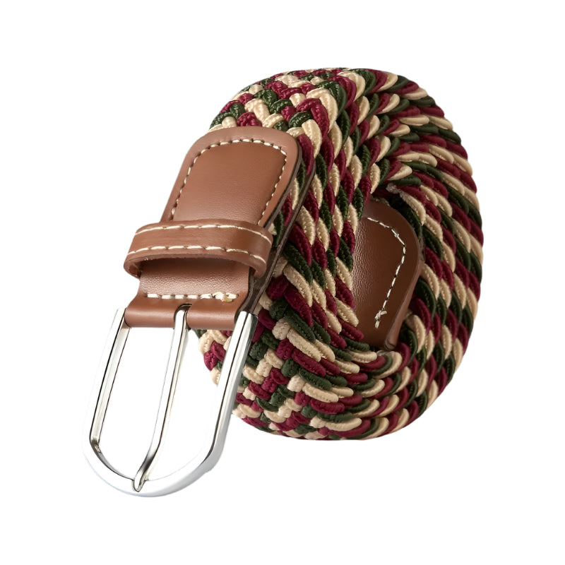 Ceinture élastique tisée pour femme