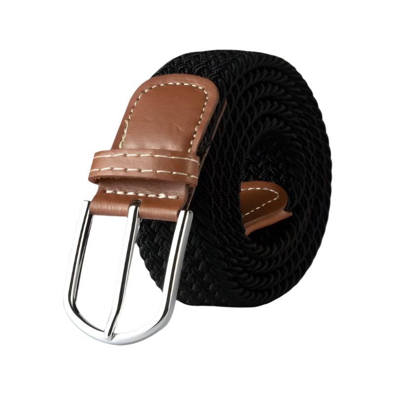 Ceinture élastique tisée pour femme