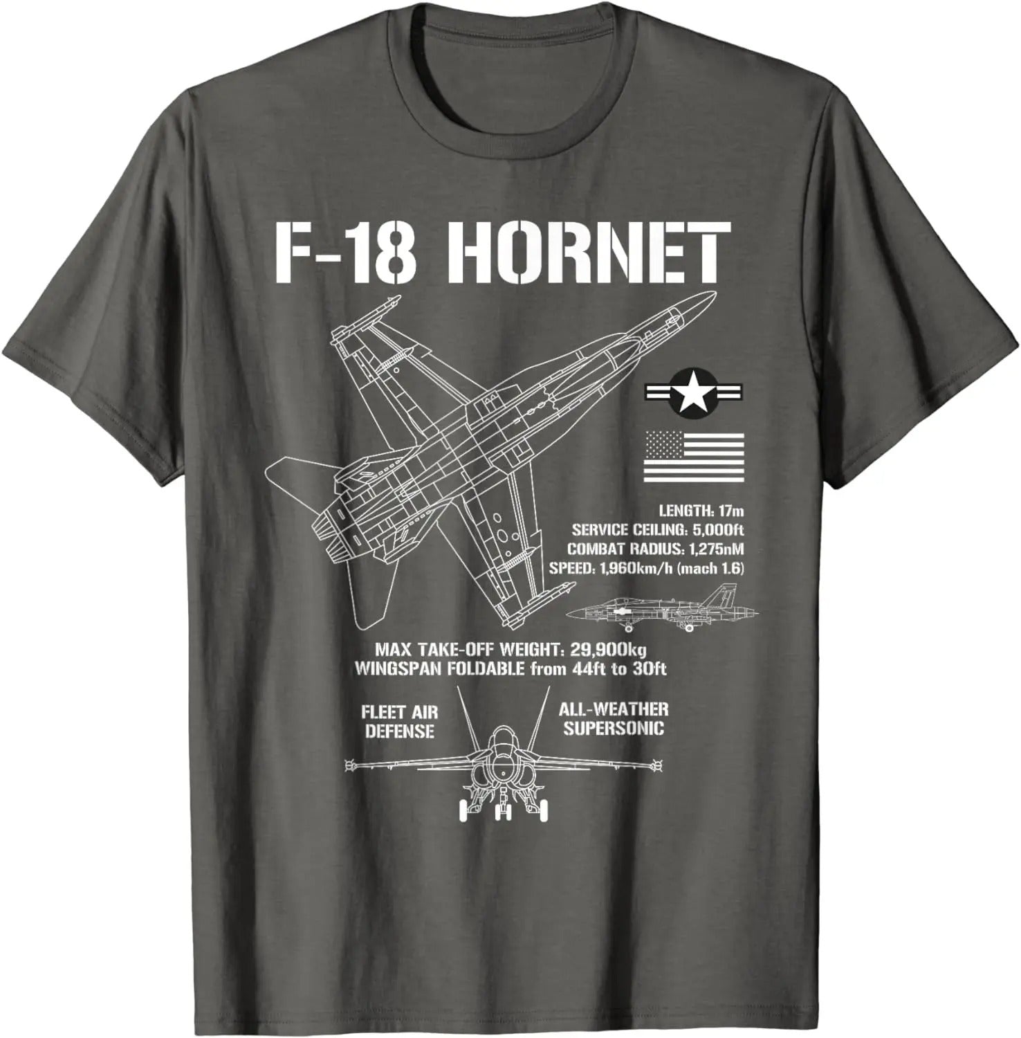 T Shirt F-18 Hornet