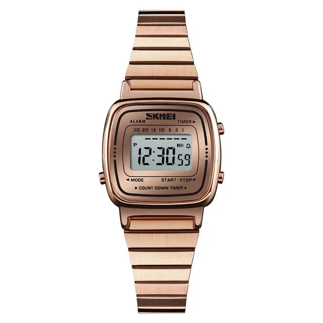 Montre Digitale Femme – Petit Cadran & Élégante