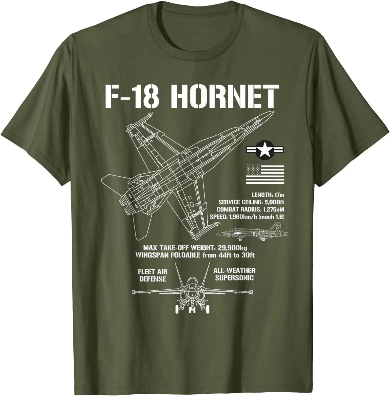 T Shirt F-18 Hornet