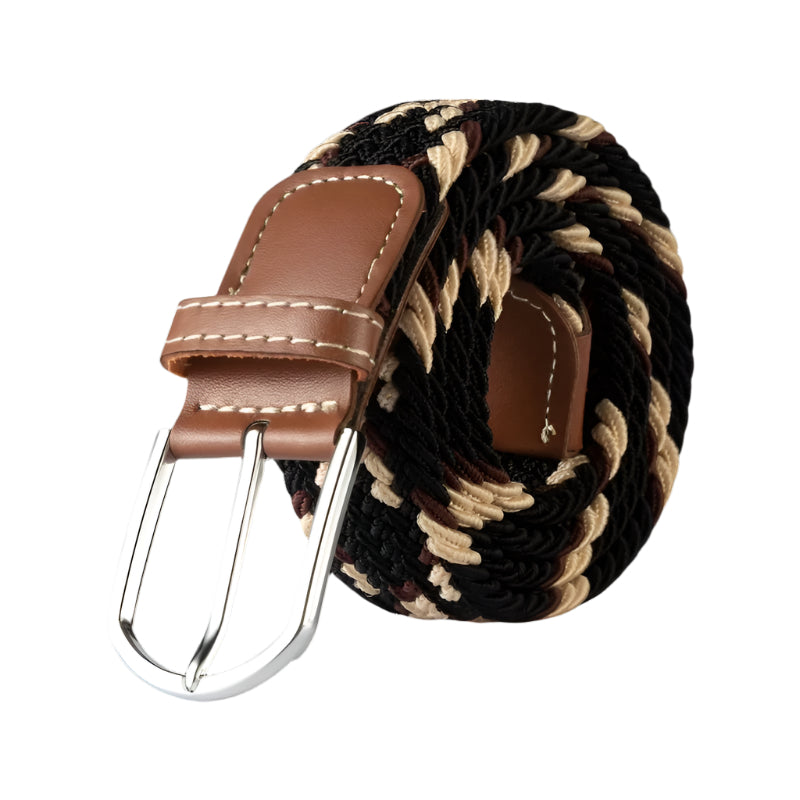 Ceinture élastique tisée pour femme