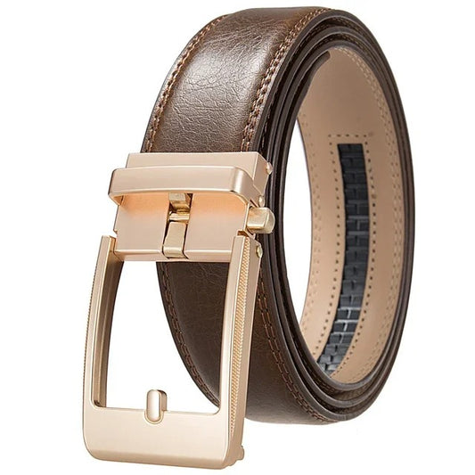 Ceinture Automatique de Luxe Marron clair