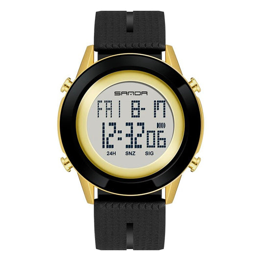 Montre Digitale Sport – Étanche, Alarme & Lumineuse