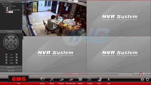 Caméra de surveillance extérieure NVR