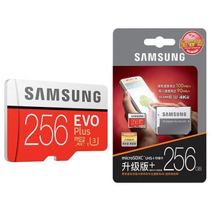 Carte  Micro SD  Samsung EVO 256Go + Adaptateur