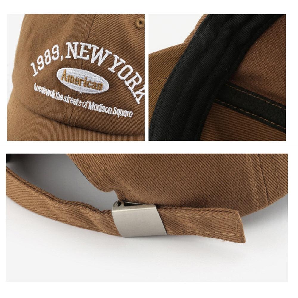 Casquette 1989 New York - gros plan