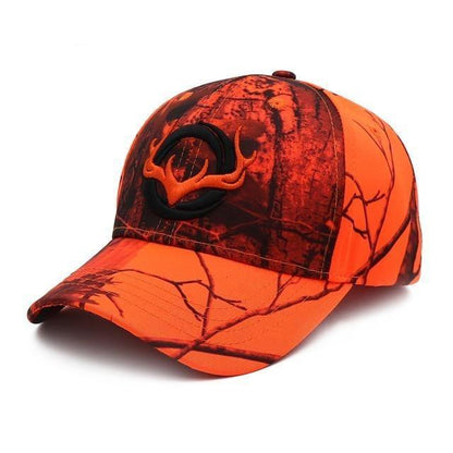 Casquette baseball & nature Orange camo