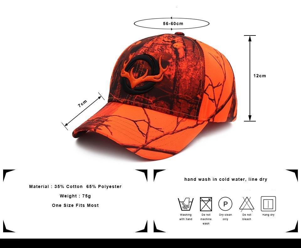 Casquette baseball & nature taille